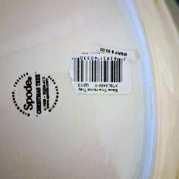 NWT SPODE 11" GOD BLESS THIS HOME SERVING TRAY, ENGLAND - Picture 2 of 4